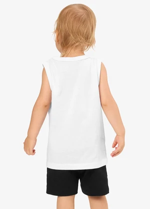 Rovi Kids - Conjunto Regata com Bermuda Infantil Branco - ROVI KIDS