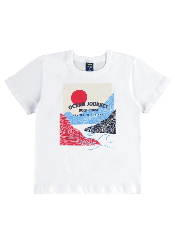 Bee Loop - Conjunto Regata e Bermuda Branco 4