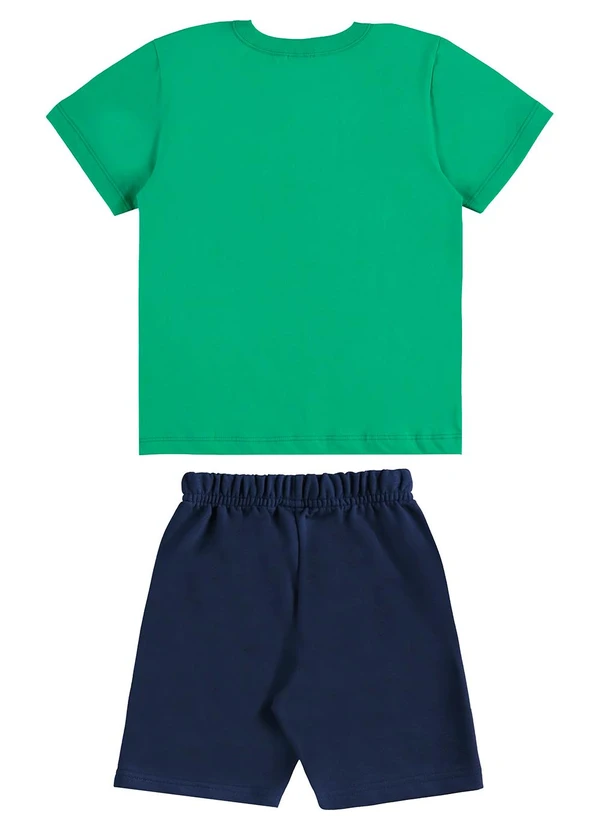 Bee Loop - Conjunto Regata e Bermuda Verde 4