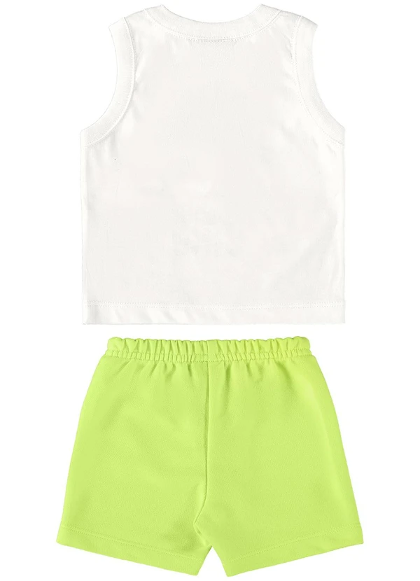 Guloseima - Conjunto Regata e Bermuda Branco 2