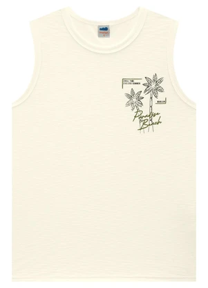 Marlan - Conjunto Regata e Bermuda em Microfibra Bege - MARLAN