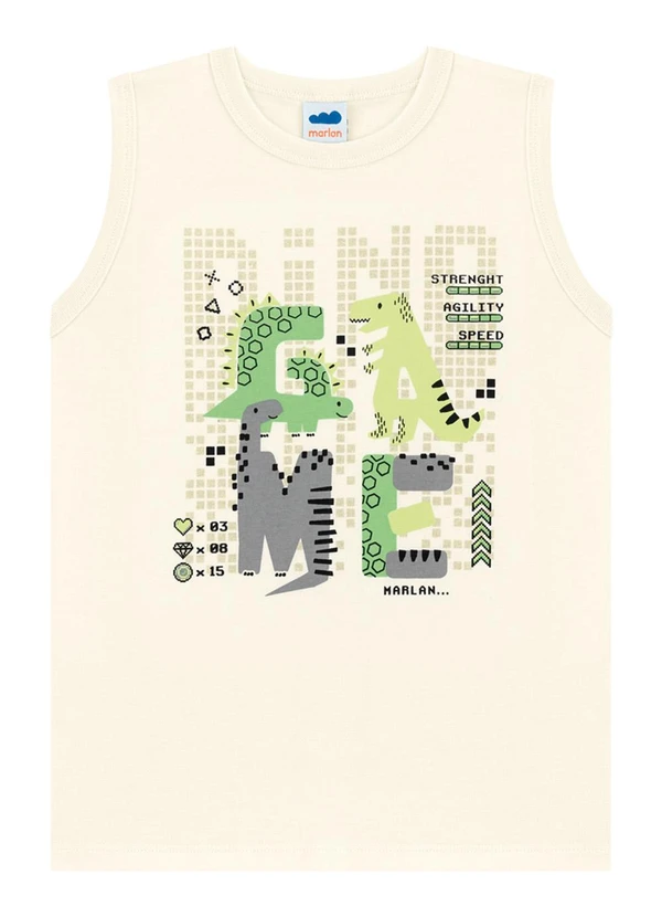 Marlan - Conjunto Regata e Bermuda em Microfibra Bege 1