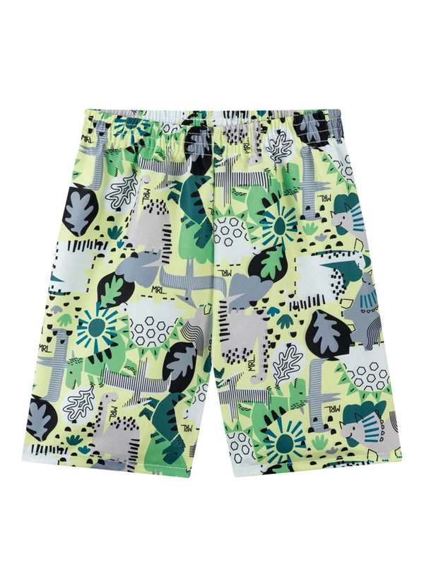 Marlan - Conjunto Regata e Bermuda em Microfibra Bege 2