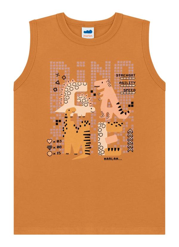 Marlan - Conjunto Regata e Bermuda em Microfibra Marrom 2