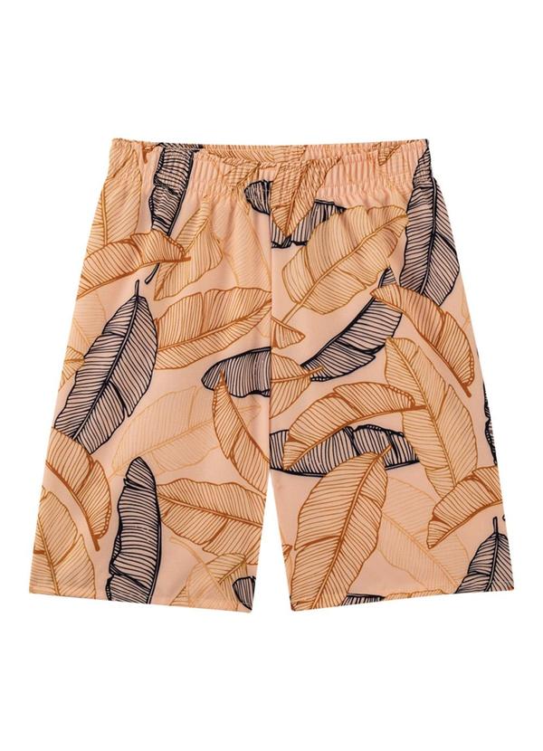 Marlan - Conjunto Regata e Bermuda em Microfibra Marrom 3