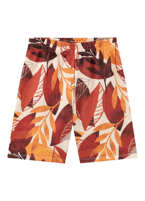 Marlan - Conjunto Regata e Bermuda em Moletinho Bege 3