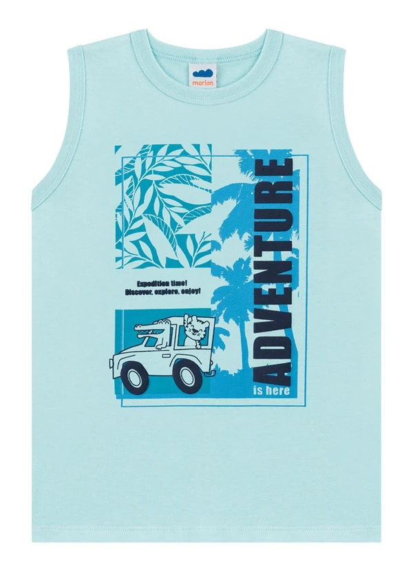 Marlan - Conjunto Regata e Bermuda em Moletinho Verde 2