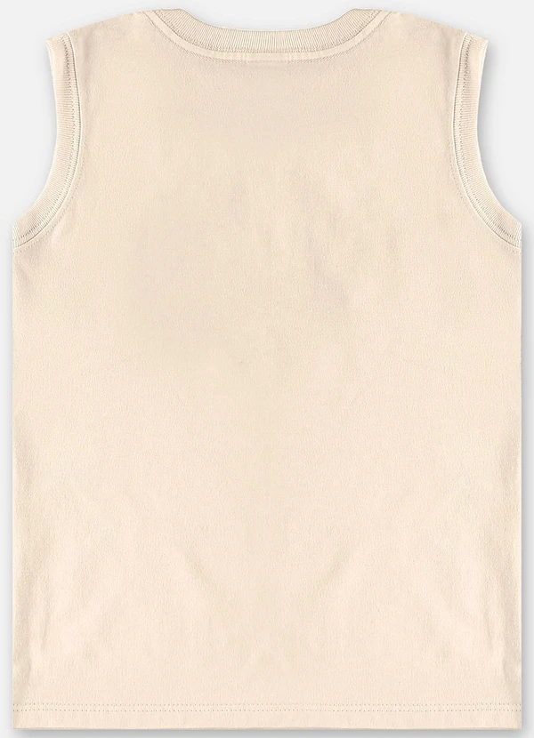 Up Baby - Conjunto Regata e Bermuda Infantil Bege 5