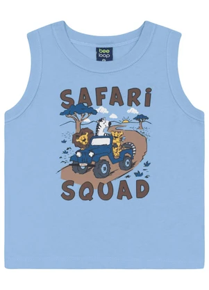 Conjunto Regata e Bermuda Menino Bee Loop Azul - BEE LOOP