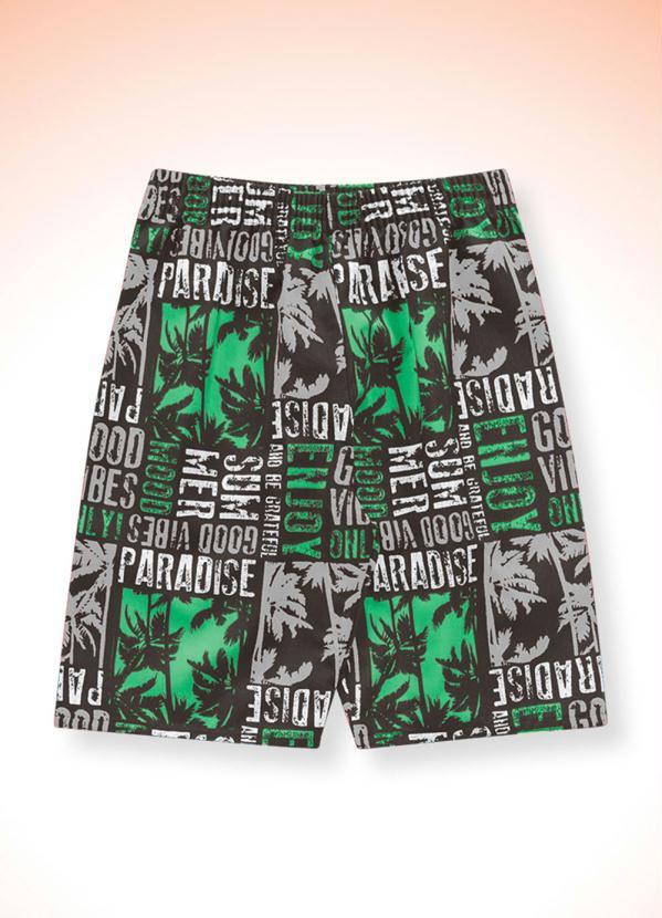 For Fun - Conjunto Regata e Bermuda Menino Cinza 3