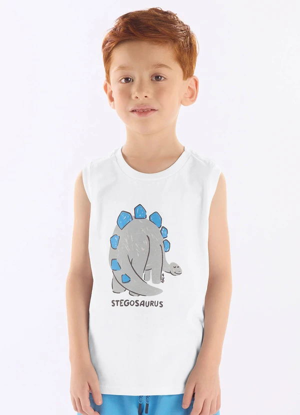 Up Baby - Conjunto Regata e Bermuda Menino Up Baby Branco 2