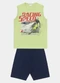 Fakini Kids - Conjunto Regata e Bermuda Verde - variação: Verde