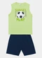 Fakini Kids - Conjunto Regata e Bermuda Verde - variação: Verde