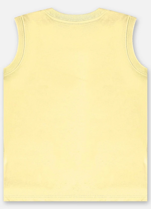 Up Baby - Conjunto Regata e Short Infantil Amarelo 5