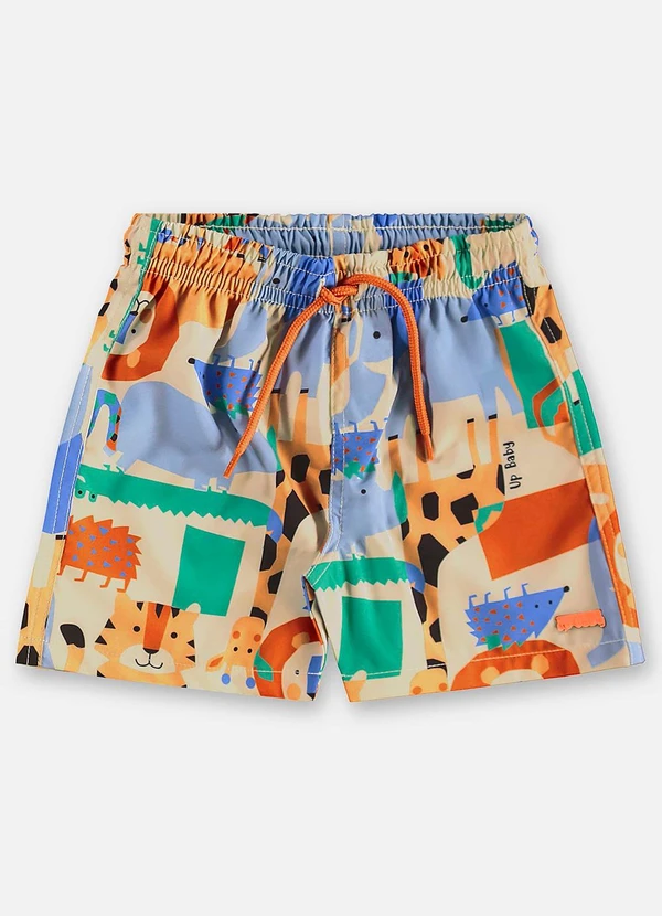 Up Baby - Conjunto Regata e Short Infantil Amarelo 6