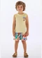 Up Baby - Conjunto Regata e Short Infantil Amarelo - variação: Amarelo