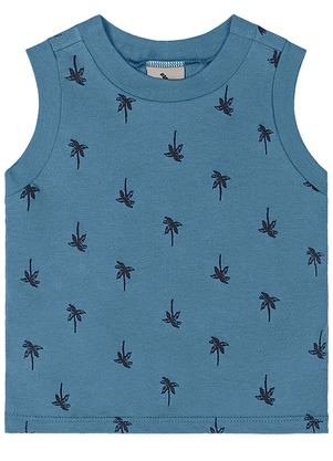 Quimby - Conjunto Regata Estampada Bermuda Azul - QUIMBY