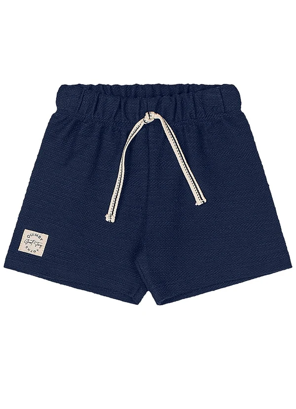 Quimby - Conjunto Regata Estampada Bermuda Azul 3