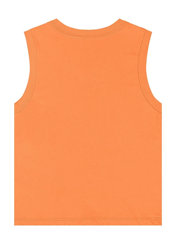 Quimby - Conjunto Regata Estampada Bermuda Laranja 4