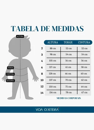 Vida Costeira - Conjunto Regata Infantil Freestyle Branco - VIDA COSTEIRA