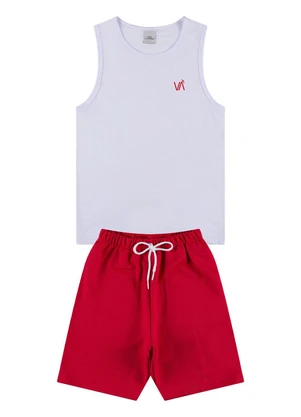 Conjunto Regata Infantil Vida Costeira (Branco) - VIDA COSTEIRA