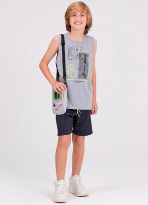 Vida Costeira - Conjunto Regata Infantil Web Game Mescla - VIDA COSTEIRA