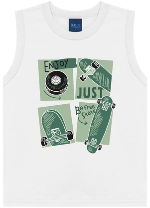 Ddk - Conjunto Regata Machão Branco - DDK