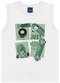 Ddk - Conjunto Camiseta e Bermuda Laranja - variação: Branco