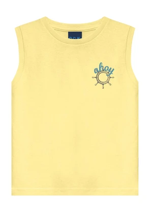 Ddk - Conjunto Regata Machão  e Bermuda Amarelo - DDK