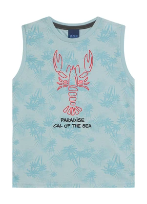Ddk - Conjunto Regata Machão e Bermuda Azul - DDK