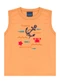 Ddk - Conjunto Camiseta Estampa Leão e Bermuda Verde - variação: Laranja
