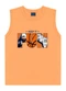Ddk - Conjunto Camiseta e Bermuda Laranja - variação: Laranja