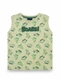 Ddk - Conjunto Camiseta Estampa Leão e Bermuda Verde - variação: Marrom