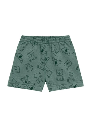 Ddk - Conjunto Regata Machão Roar e Bermuda Cinza - DDK
