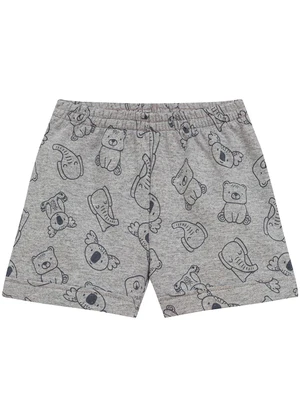 Ddk - Conjunto Regata Machão Roar e Bermuda Vermelho - DDK