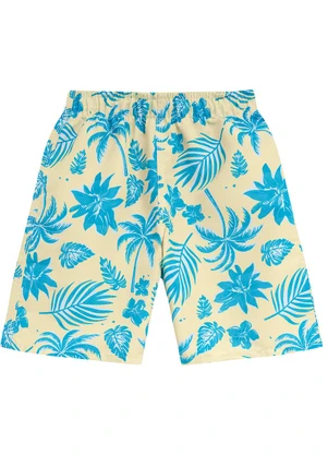 Ddk - Conjunto   Regata Machão Summer e Bermuda Azul  - DDK