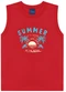 Ddk - Conjunto Camiseta Estampa Wheels e Bermuda Bege - variação: Vermelho