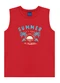 Ddk - Conjunto   Regata Machão Summer e Bermuda Azul  - variação: Vermelho