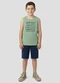 Reirex - Conjunto Regata Meia Malha e Bermuda Azul - variação: Verde