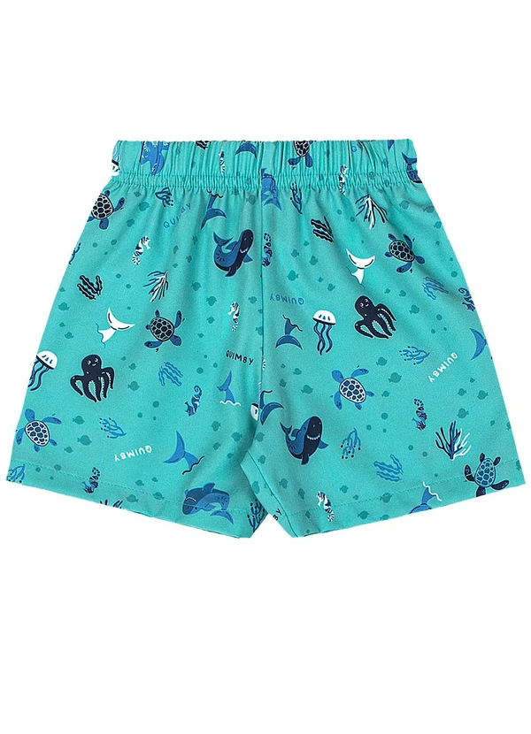 Quimby - Conjunto Regata Shark Bermuda Quimby Branco 5