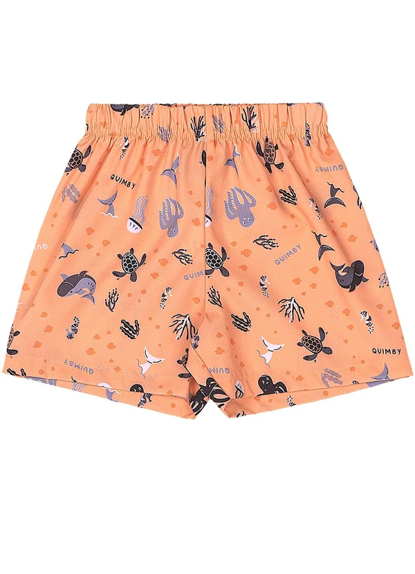 Quimby - Conjunto Regata Shark Bermuda Cinza 4