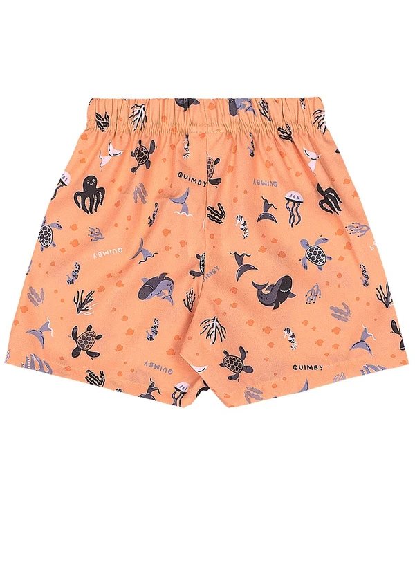 Quimby - Conjunto Regata Shark Bermuda Cinza 6