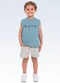 Fakini Kids - Conjunto Regata/Shorts Azul - variação: Azul