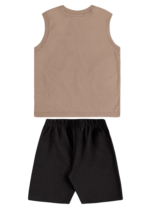 Bee Loop - Conjunto Regata Tropical Bermuda Bee Loop Marrom 2