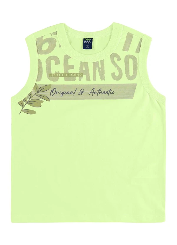 Bee Loop - Conjunto Regata Tropical Bermuda Verde 3