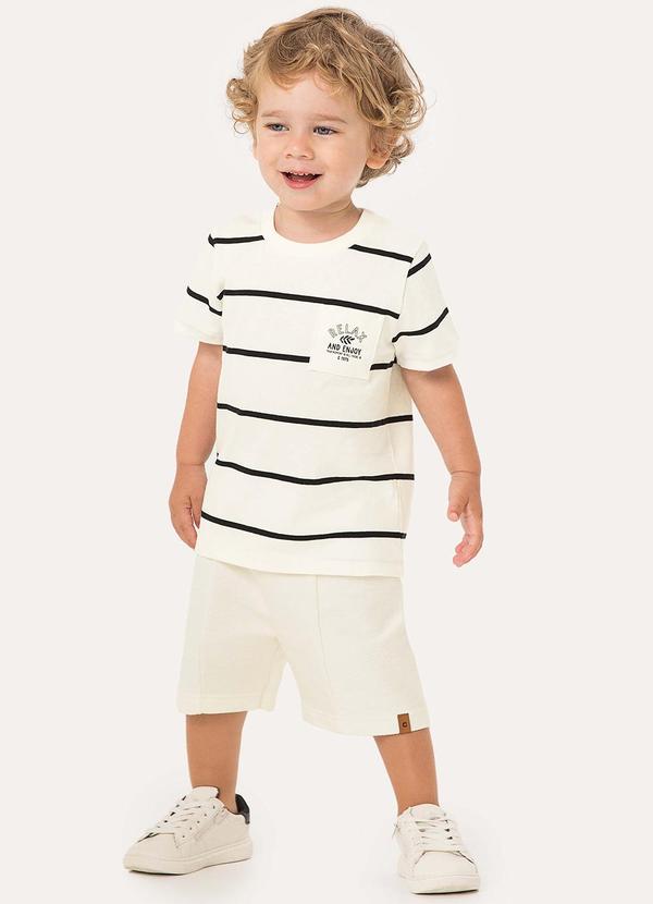 Carinhoso - Conjunto Relax & Enjoy Menino Branco