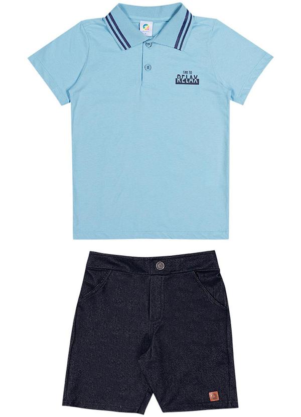 Alenice - Conjunto Relax In The Summer Menino Azul