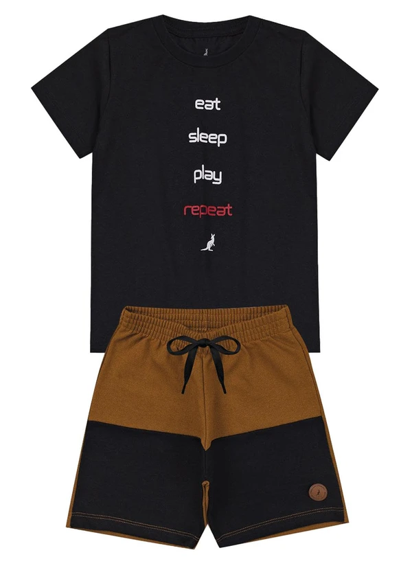 - Conjunto Repeat Kangulu Preto