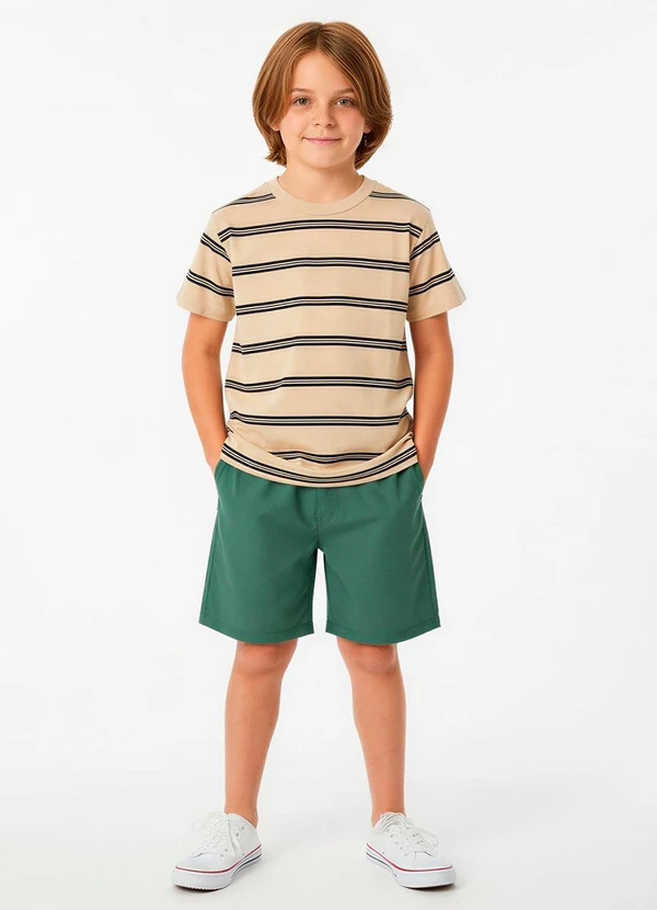 Malwee Kids - Conjunto Respect The Locals Cáqui