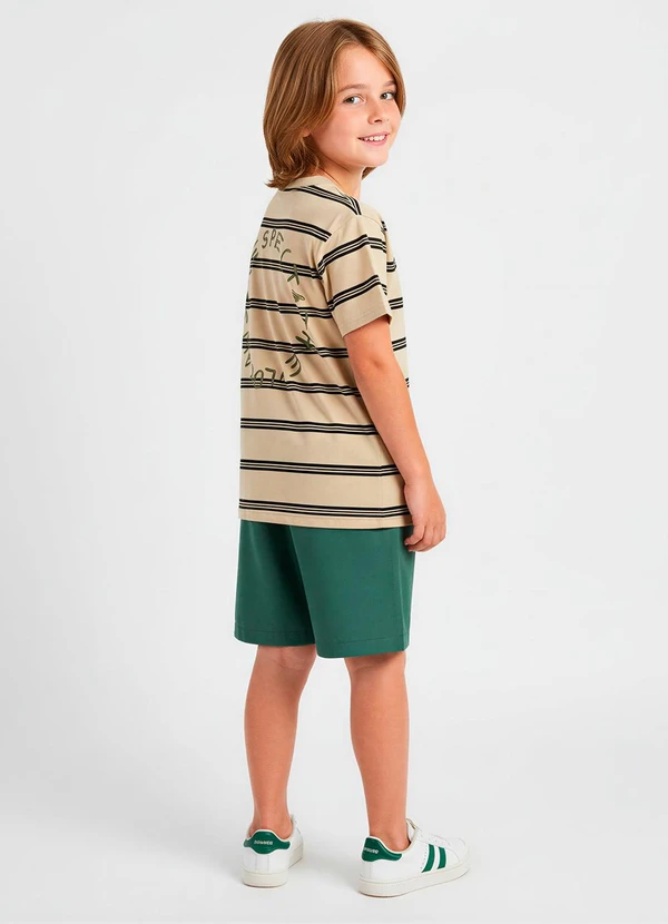 Malwee Kids - Conjunto Respect The Locals Cáqui 3